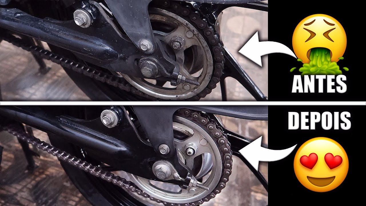 COMO CUIDAR DO KIT RELAÇÃO DA MOTO EM CASA GASTANDO POUCO