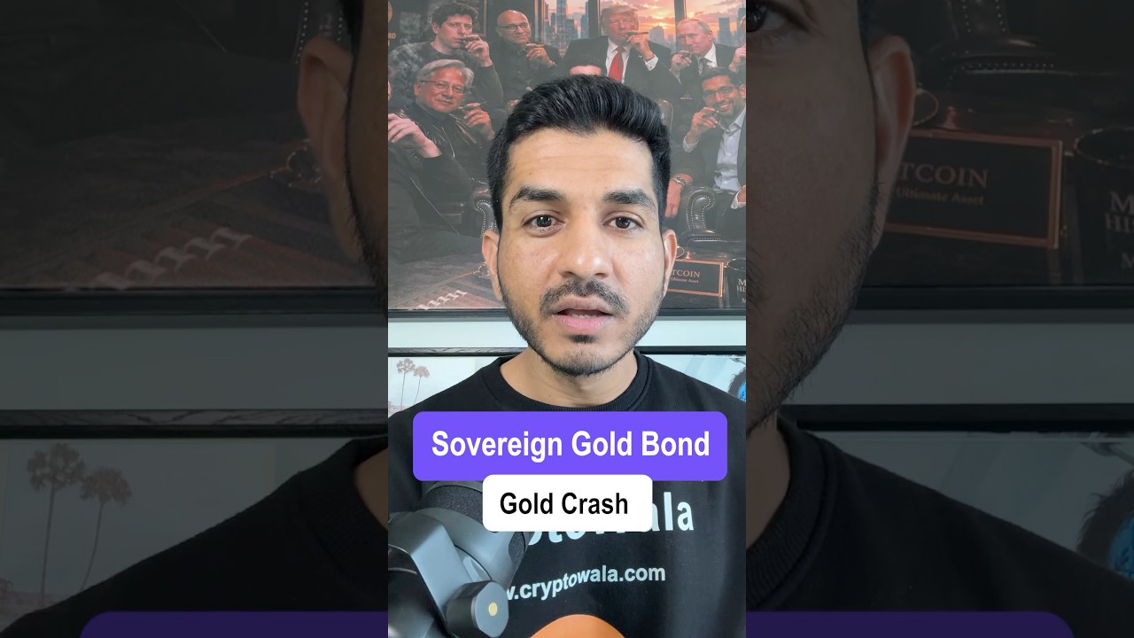 Gold Crash (Sovereign Gold Bond)