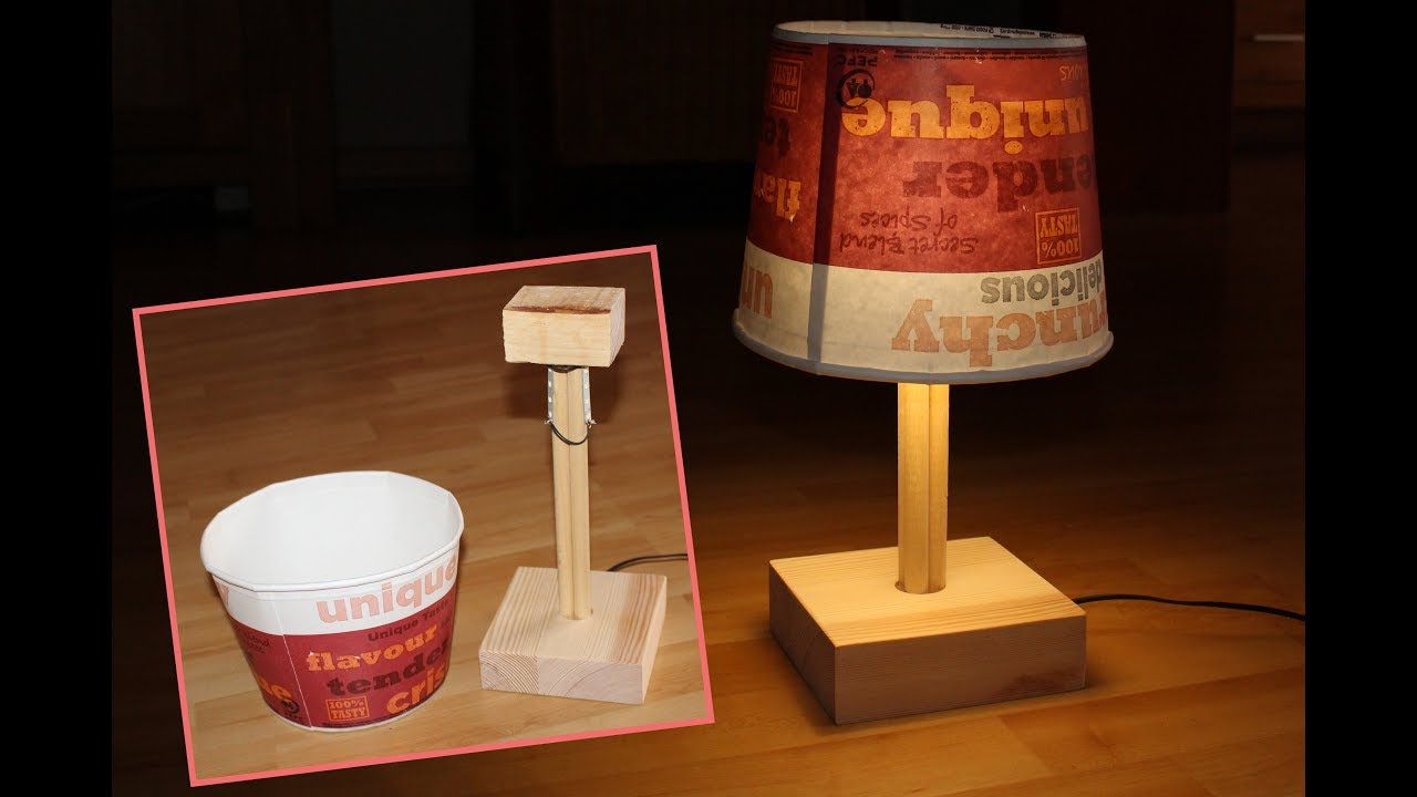 Lamparita LED mesita noche 100% materiales reciclados