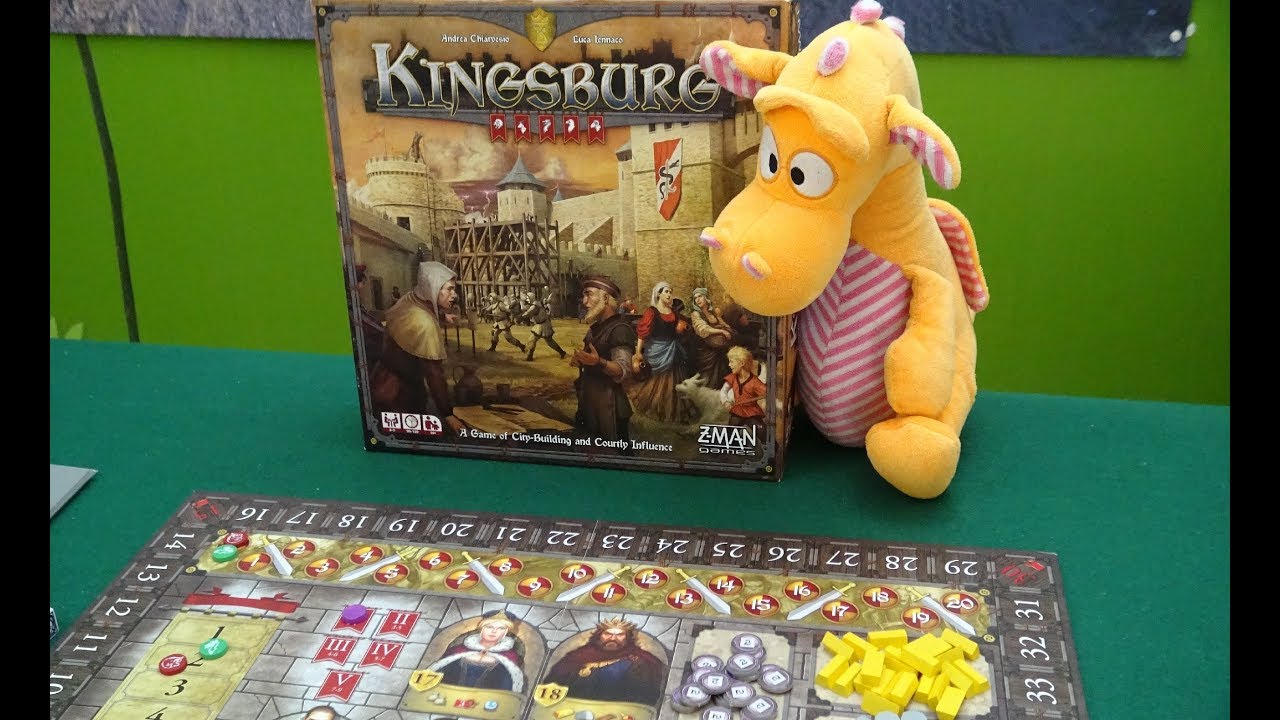Kingsburg 2nd Edition - Gameplay Runthrough