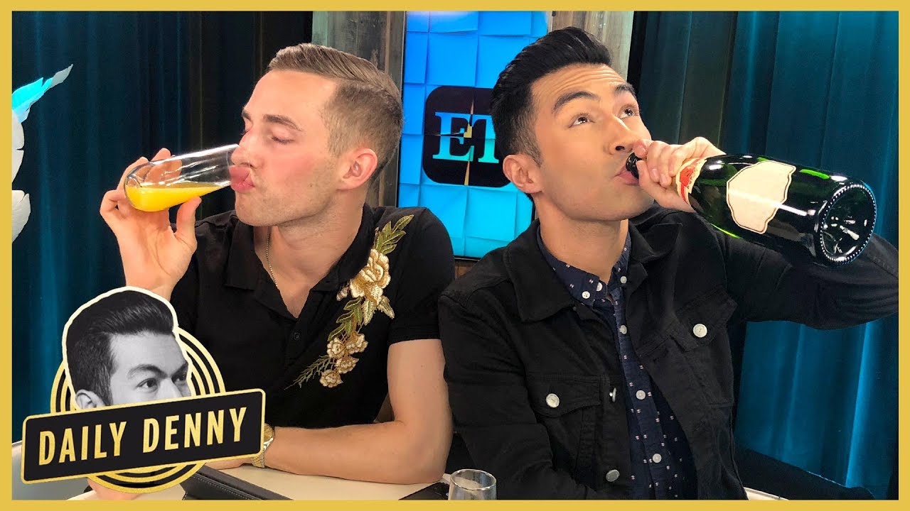 Adam Rippon LIVE Drinking Mimosas & Answering Your Fan Questions | Daily Denny
