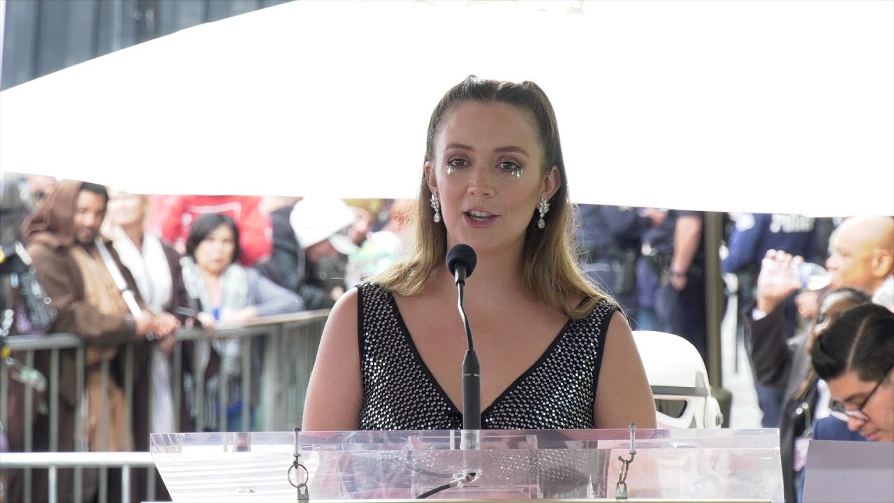 Billie Lourd Speech at Carrie Fisher's Posthumous Hollywood Walk of Fame Star Ceremony