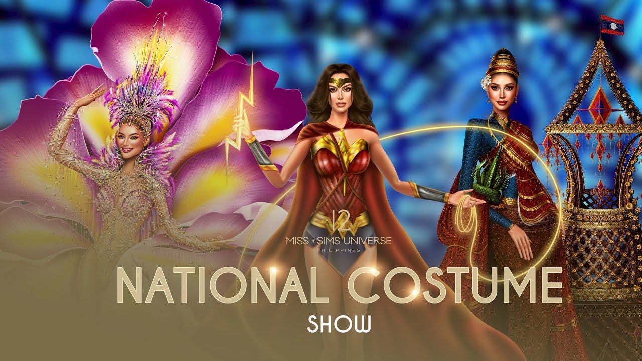 12th Miss Sims Universe National Costume Show #MissUniverse