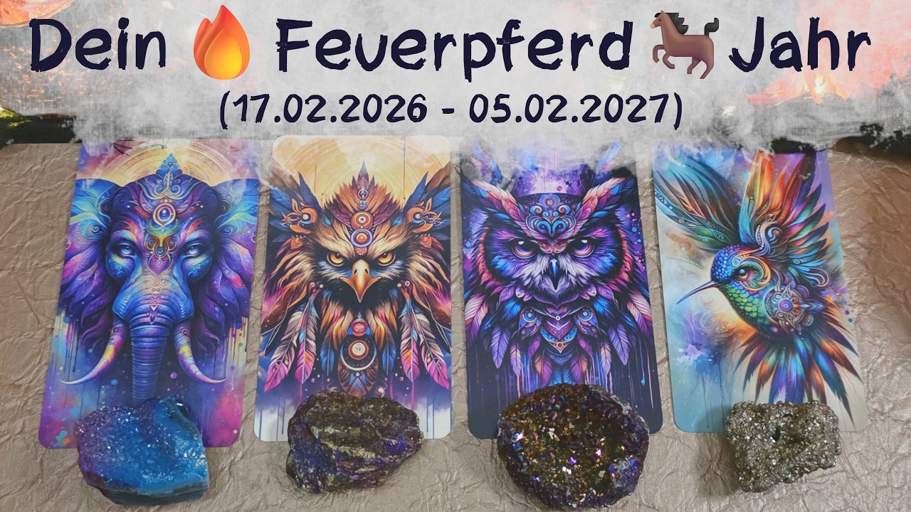 🔮Neues Mondjahr 2026🔮Feuerpferd🔮Wie wird des?🔮