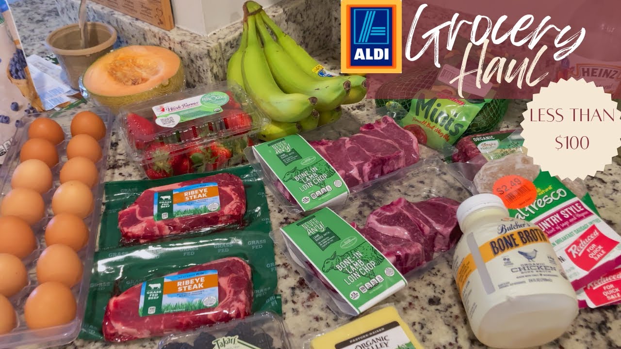 ALDI Grocery Haul | HEALTHY Real foods! 🥩 🌱 | Meat-Based, Animal Based