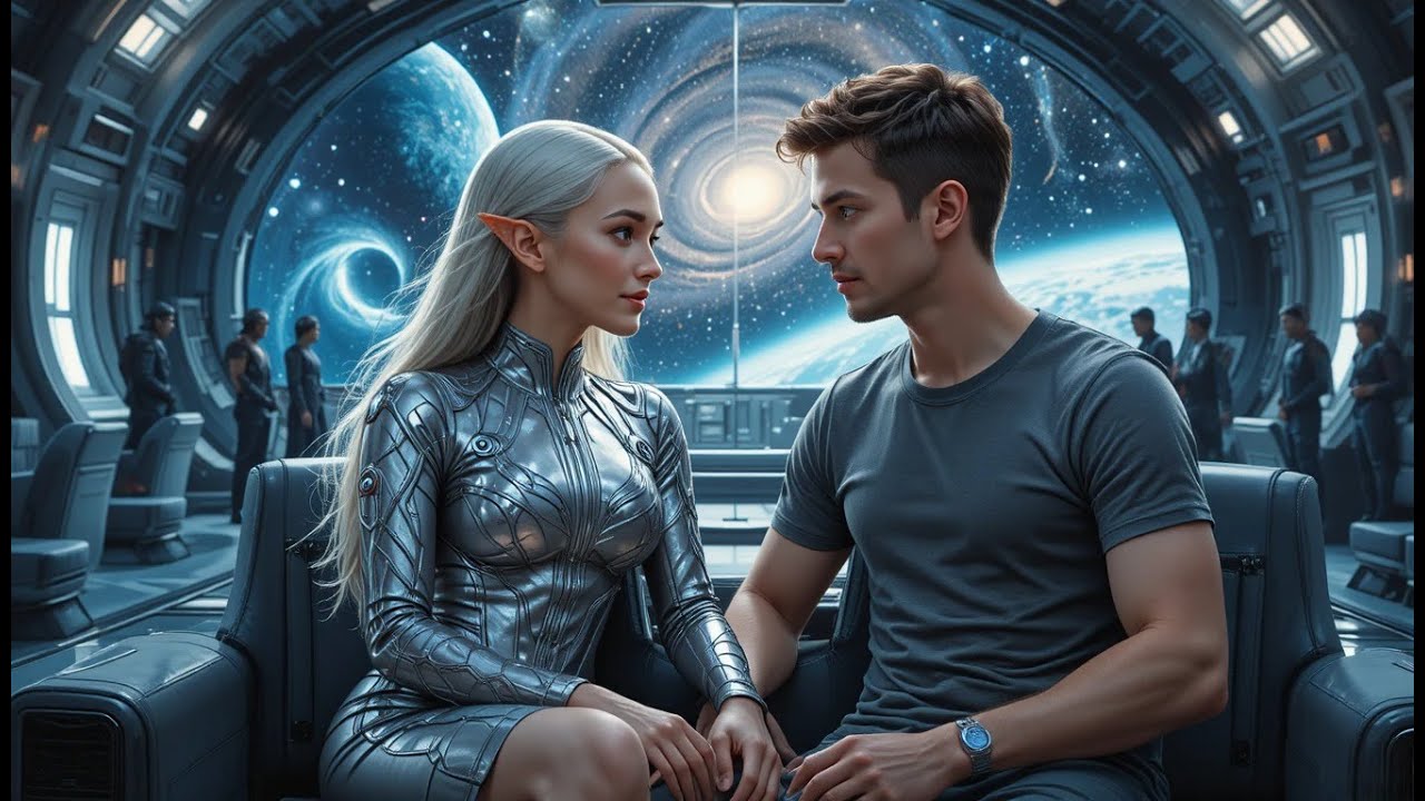 I Sat Beside a “Normal” Woman… Then the Guards Bowed: “Your Majesty.” | Sci-Fi Story