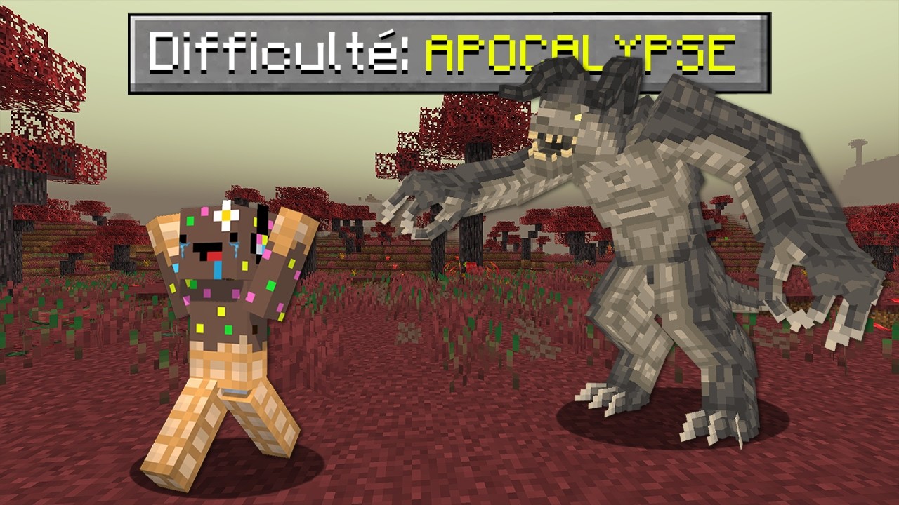 Je dois survivre 24h dans une Apocalypse Nucléaire sur Minecraft.. (Fallout)