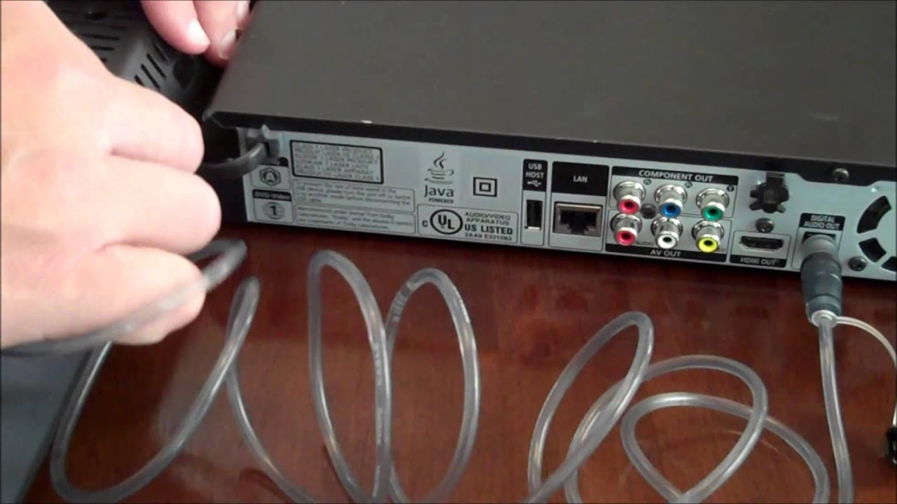 Как подключить BluRay-плеер к звуковой панели