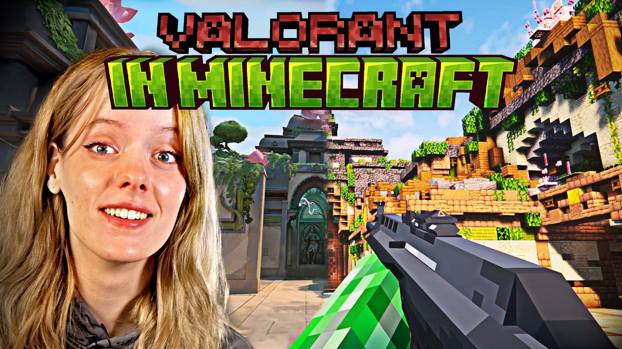 Valorant Pros Try INSANE Minecraft Mod