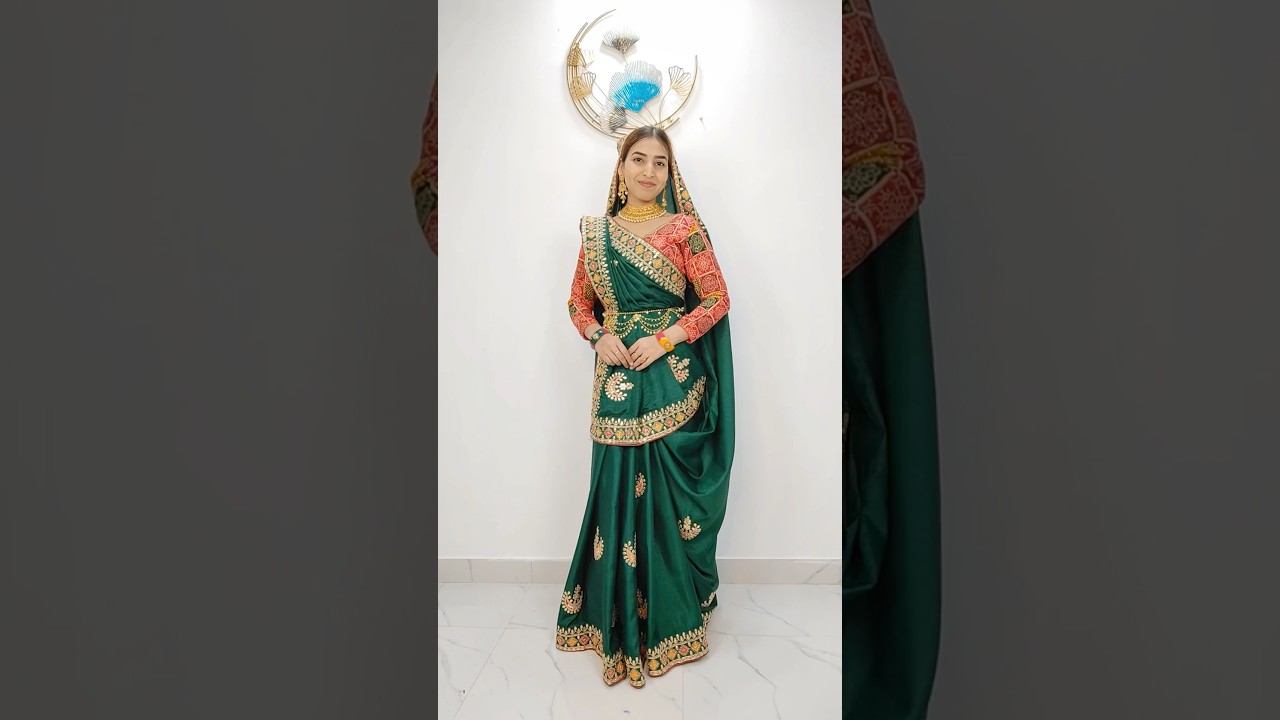 &ldquo;Bihari Style&rdquo; Saree Draping Steps|#biharistyle #sareewearing