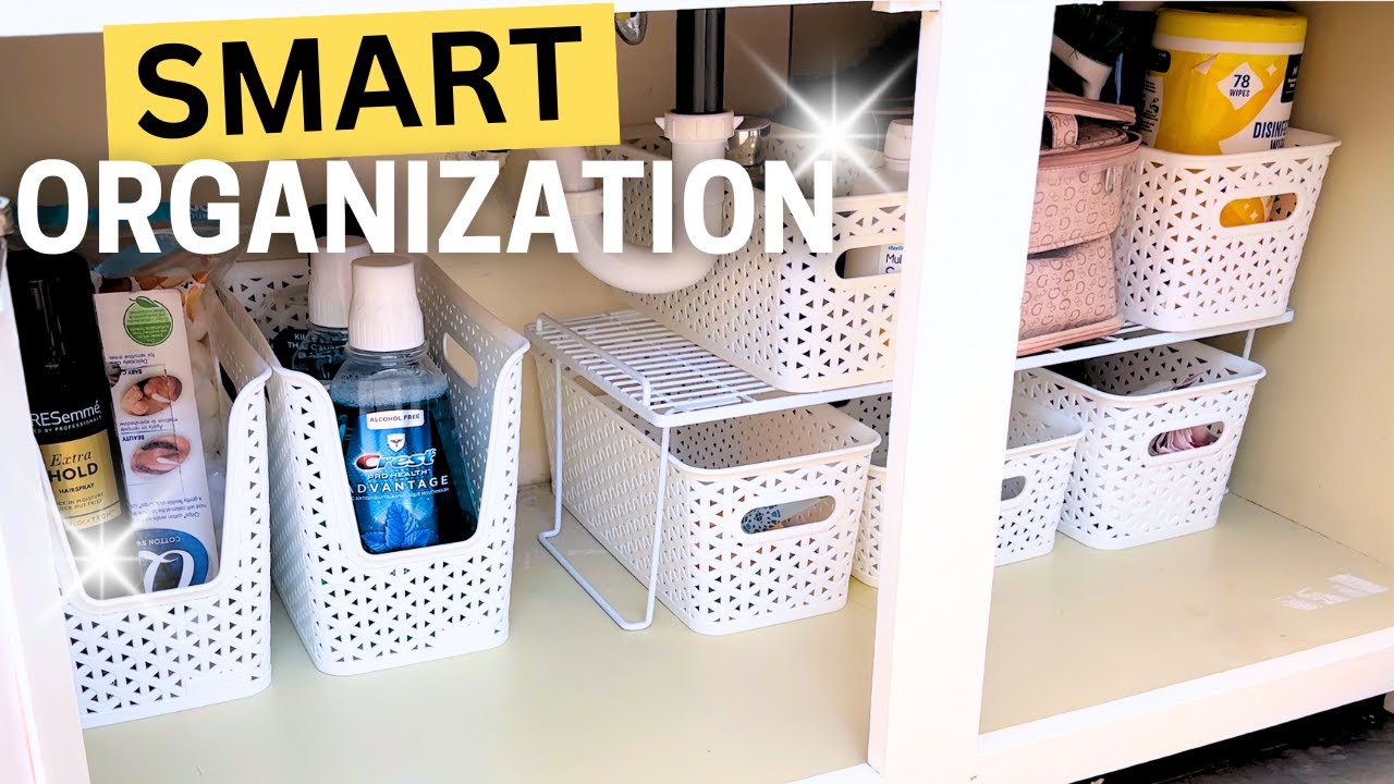 Genius Small Bathroom Organization Ideas (Solving Storage Issues) + Declutter