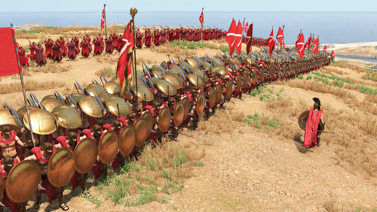 300 Spartans vs 1000 Persians | Mount & Blade II: Bannerlord