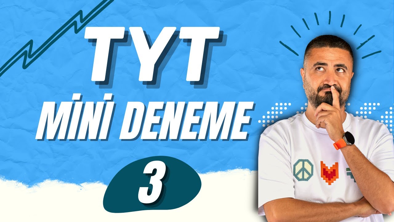 TYT MİNİ DENEME 3 | Rehber Matematik