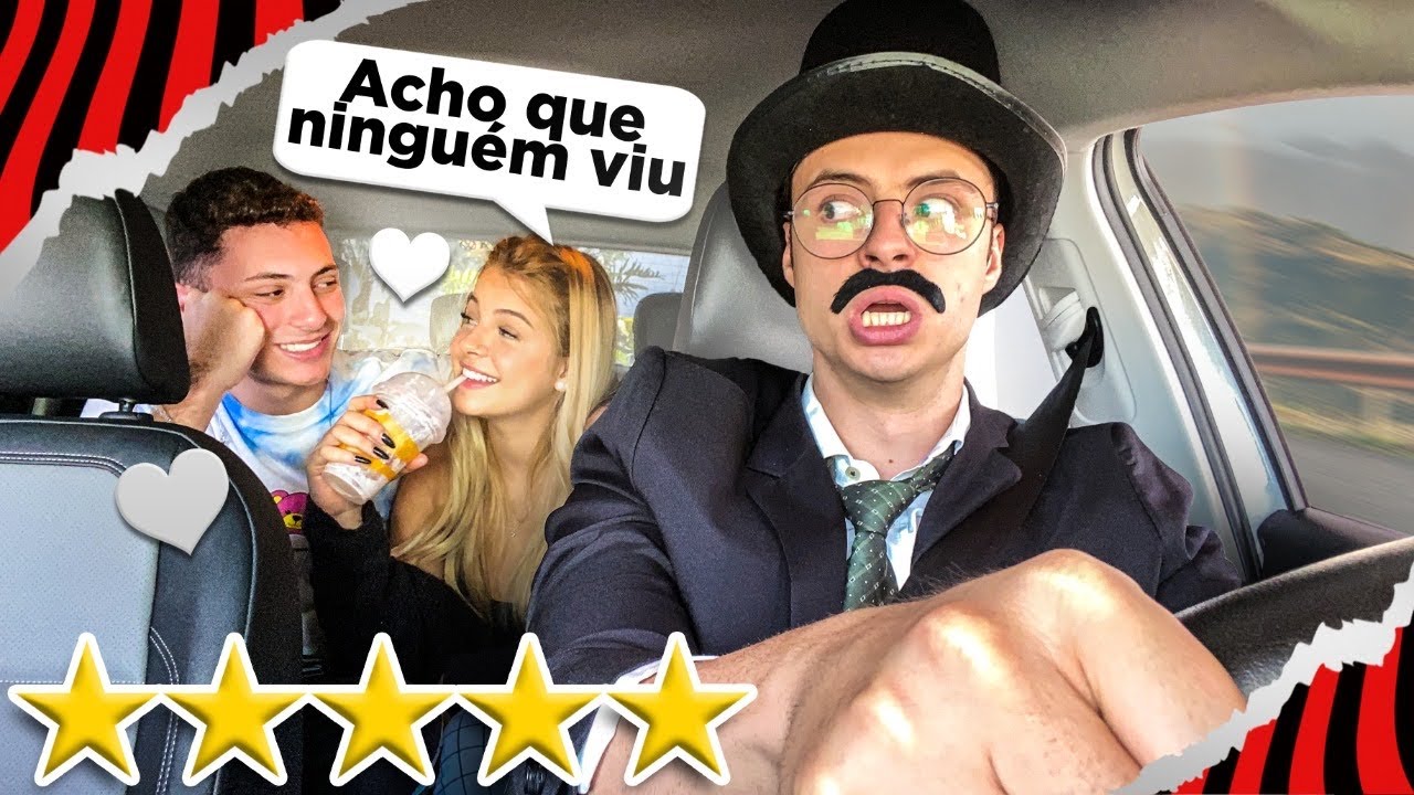 FINGI SER MOTORISTA DE UBER E ESPIONEI MEU IRMÃO E A JADE!