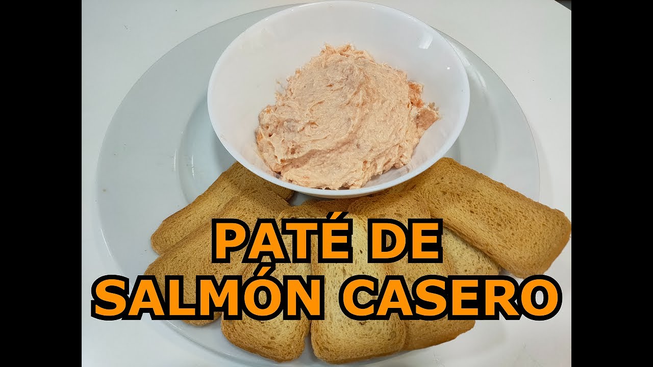 PATÉ DE SALMÓN CON ROBOT MAMBO CECOTEC - RECETA MUY FÁCIL
