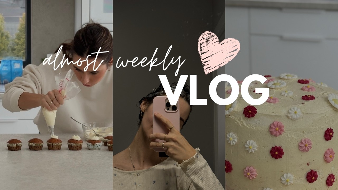 *almost weekly* VLOG |  upiekłam tort, życie w kuchni, mamy fryzjera w domu