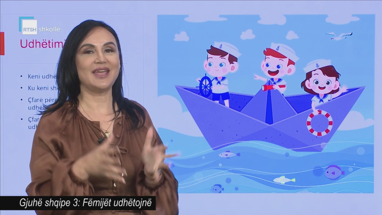 Gjuhë shqipe 3 - Fëmijët udhëtojnë