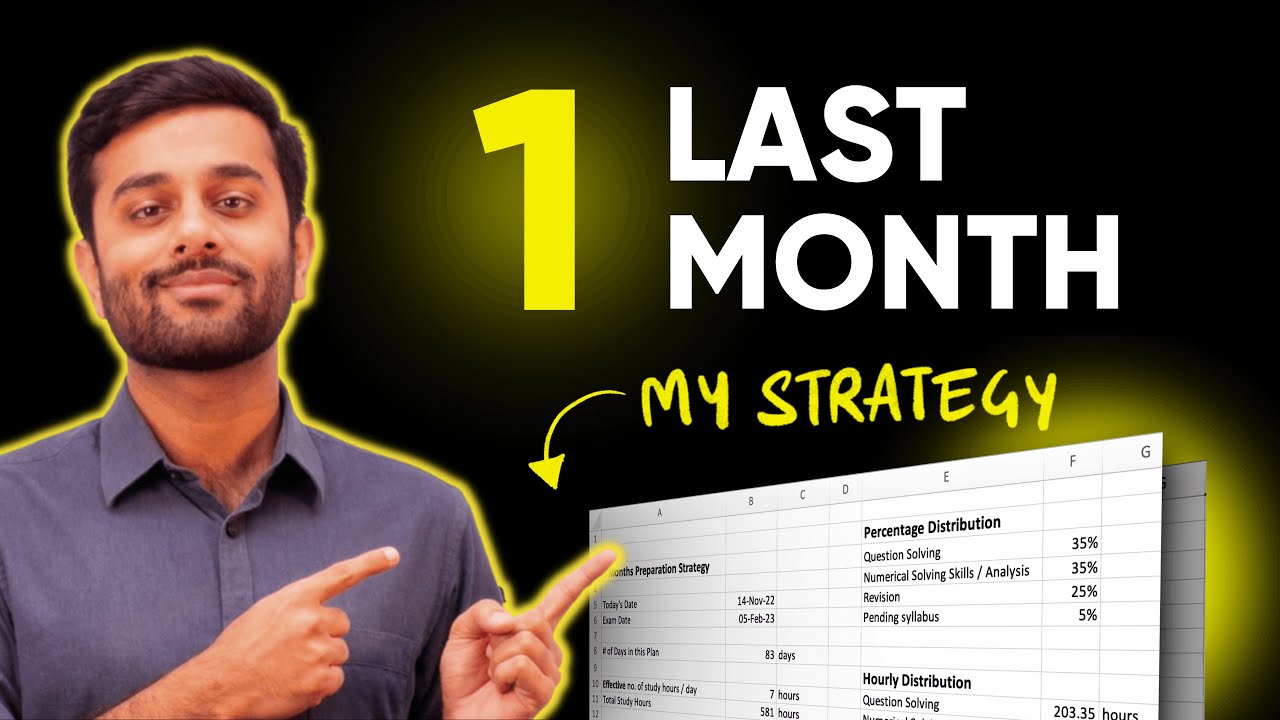 GATE 2024 - Last 1 Month Detailed Strategy