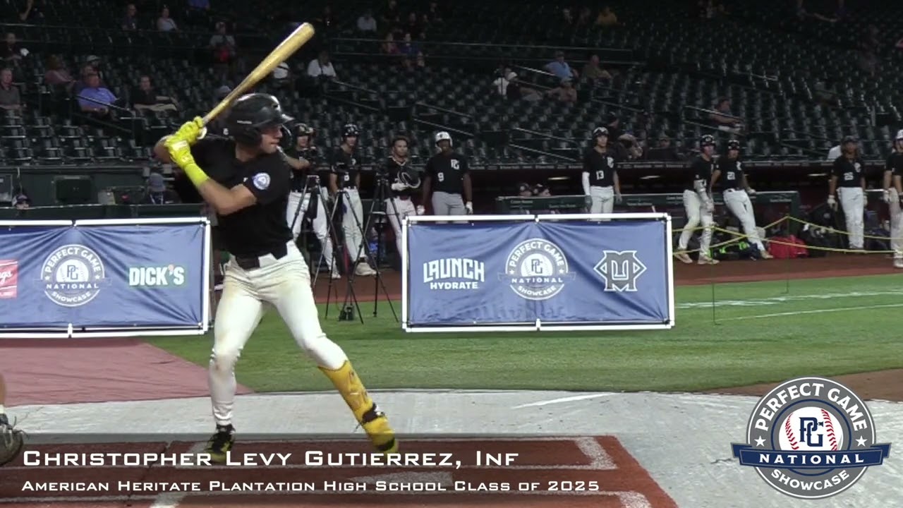Christopher Levy Gutierrez Prospect Video, Inf, American Heritage Plantation High School Class of 20