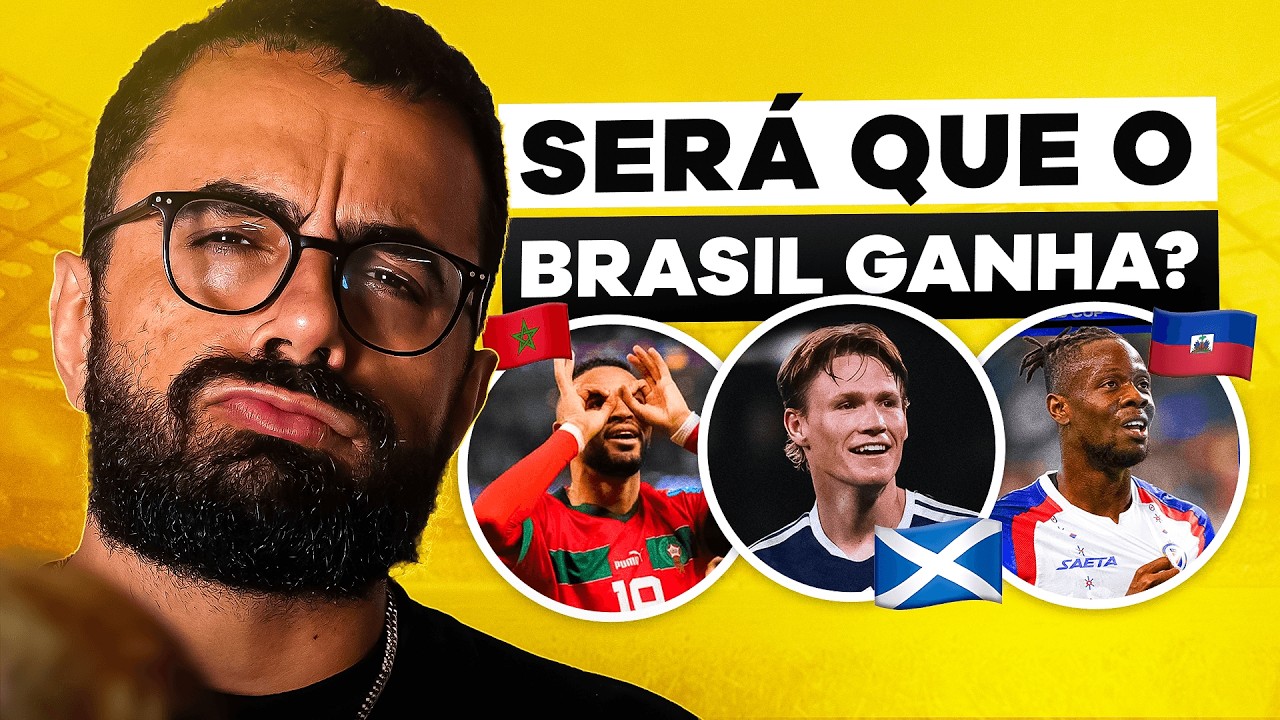 QUEM S&Atilde;O os ADVERS&Aacute;RIOS DO BRASIL na COPA DO MUNDO 2026?