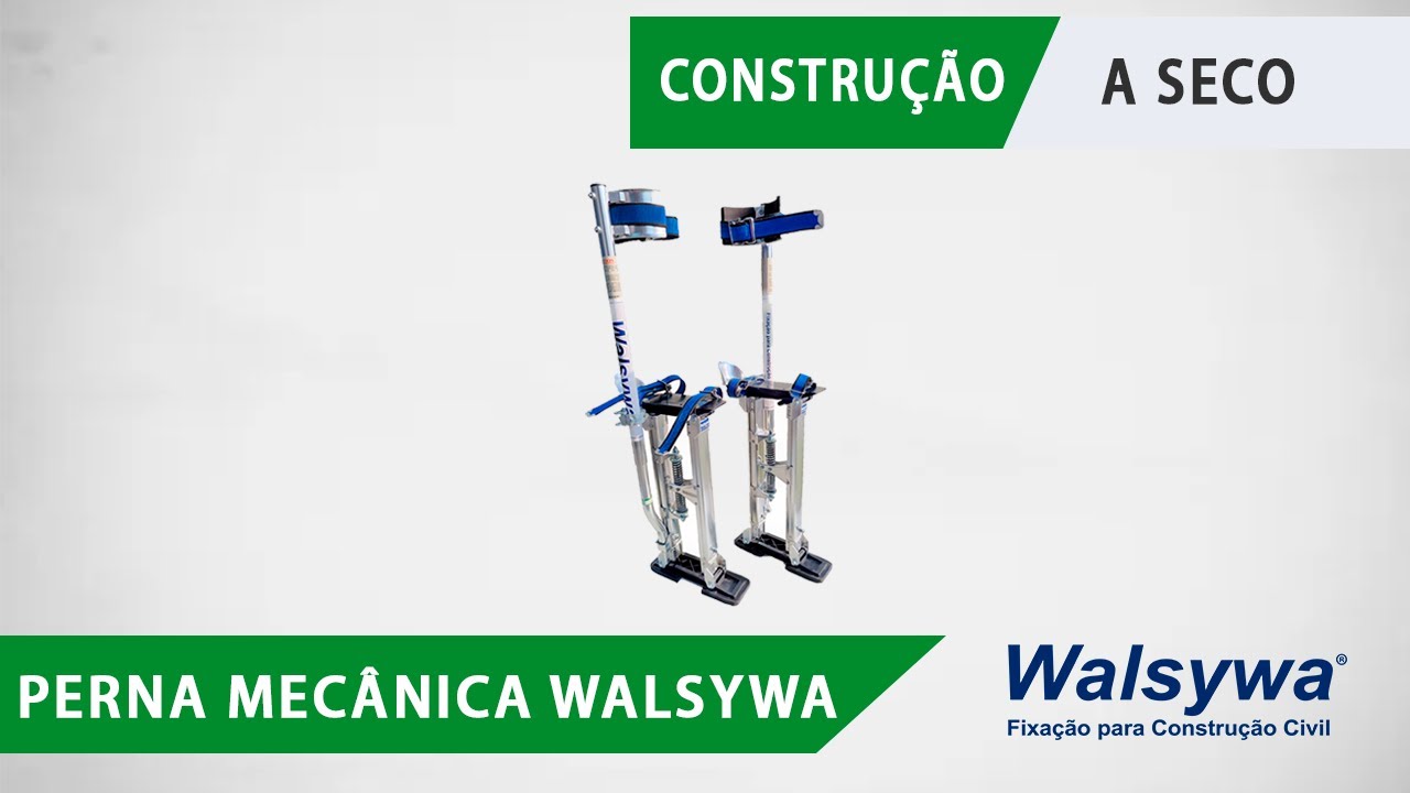 PERNA MECÂNICA WALSYWA  -  CONSTRUÇÃO A SECO