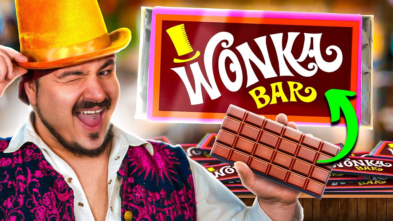 Las RECETAS de WILLY WONKA en la VIDA REAL