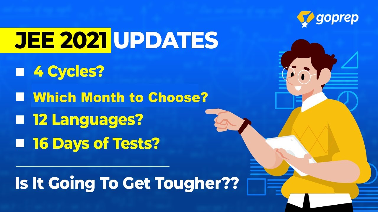 JEE Main 2021 Latest Updates | Exam Pattern Change | Will Competition Increase? | Navin Sir | Goprep