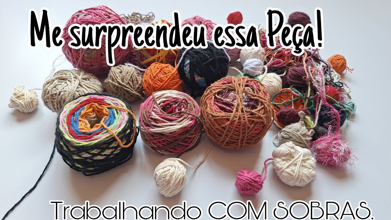 ✨VEM COMIGO PRODUZIR COM SOBRINHAS DE BARBANTE #ateliedaingridd #sobrasdebarbante 