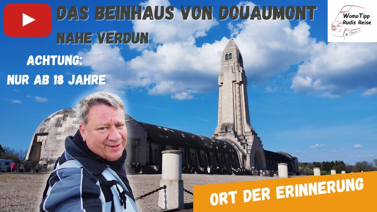 0098 Beinhaus von Douaumont nahe Verdun - Ab 18!  Ein Ort des Gedenkens.