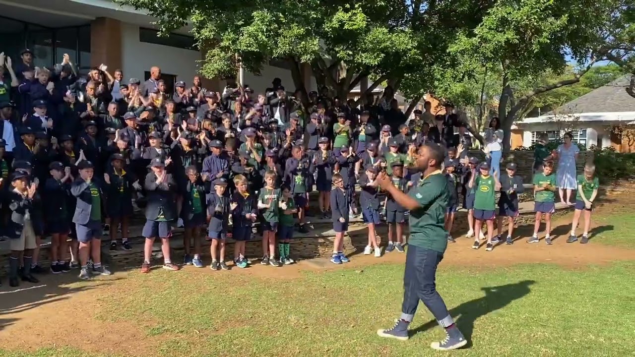 Springbok Support - 'Thina Siyazalana' by St Stithians Boys' Prep
