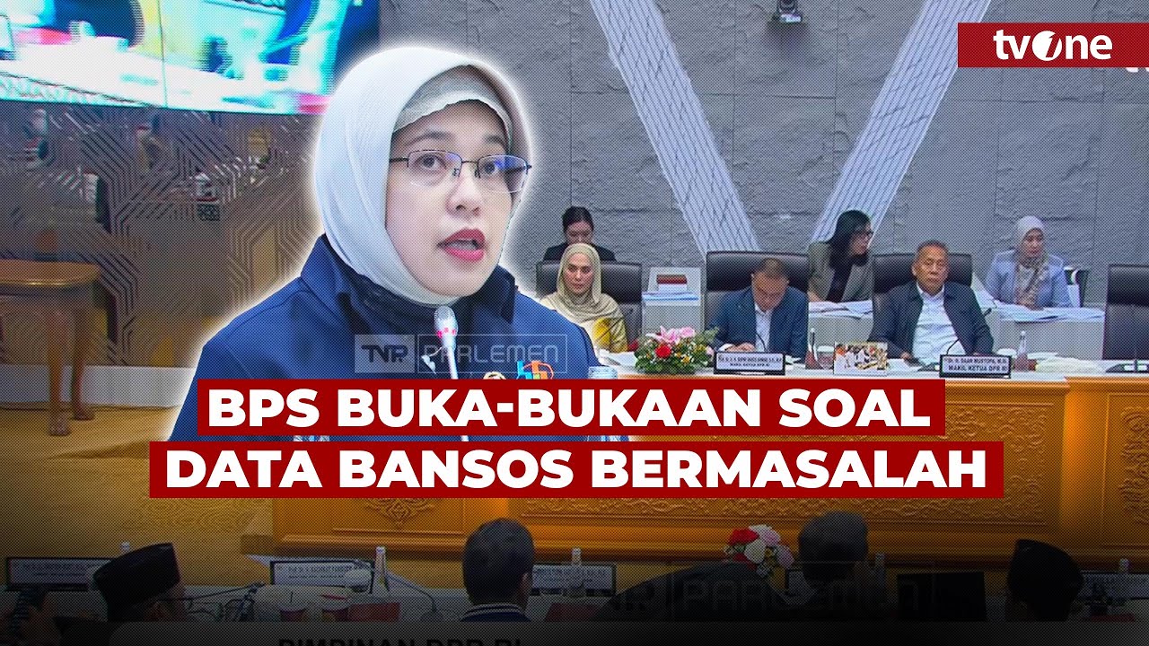 BPS Ungkap Temuan Data Bansos Bermasalah, NIK Ganda hingga Warga yang Wafat Masih Terdata | tvOne