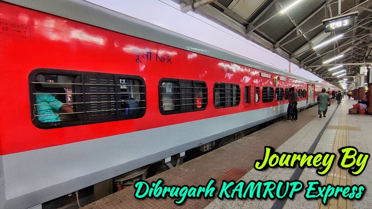 Journey VLOG by KAMRUP Express | Part - 1 | Part -1 |Train to Assam from Kolkata