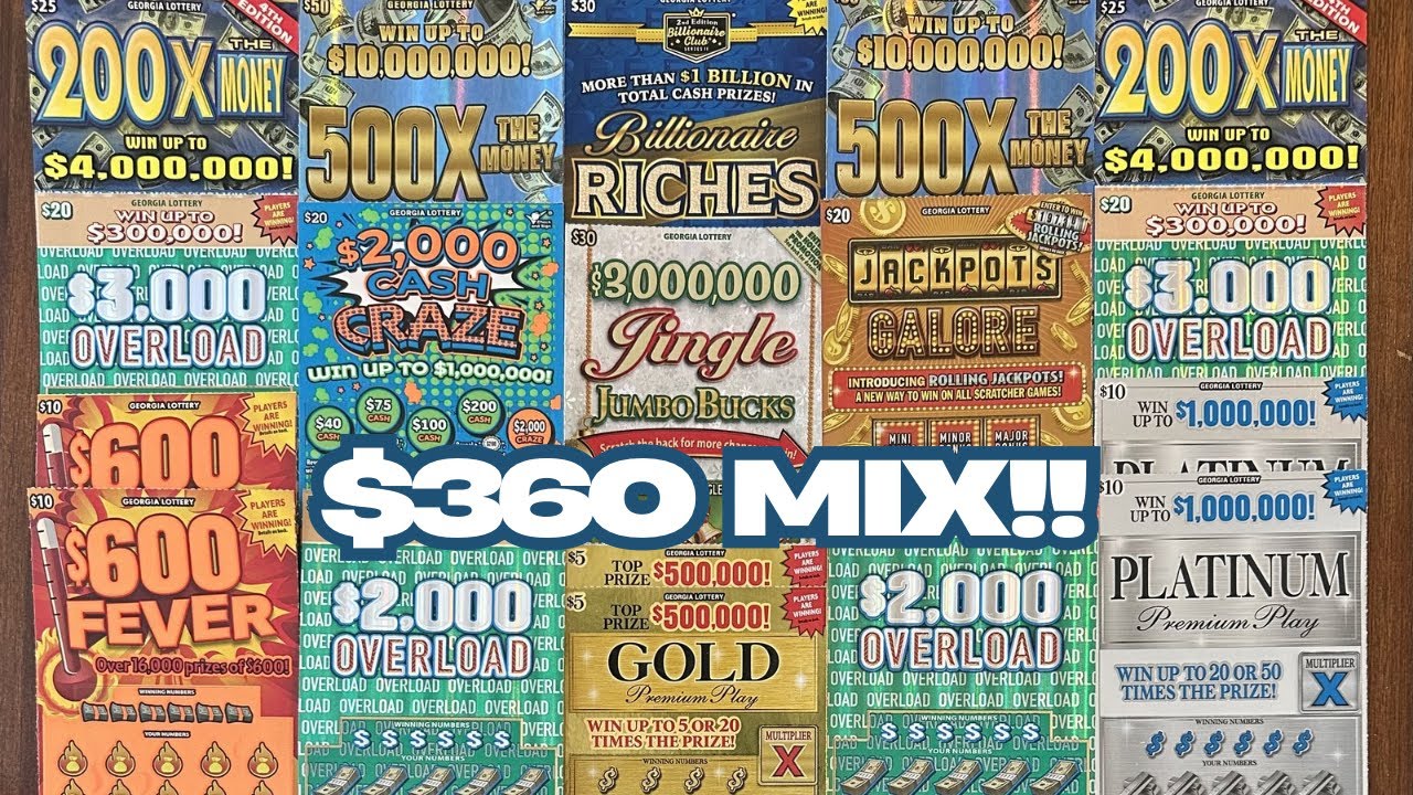 ‼️$360 Georgia Lottery Mix‼️