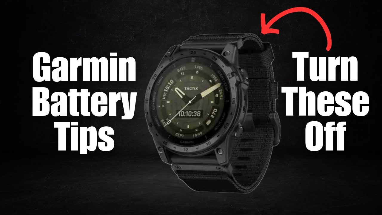 Лучшие советы Garmin по экономии заряда батареи и как их применять