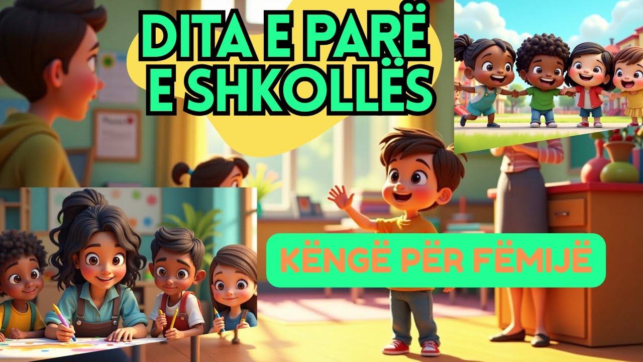 Dita e par&euml; e shkoll&euml;s | K&euml;ng&euml; p&euml;r shkoll&euml;n - K&euml;ng&euml; p&euml;r f&euml;mij&euml; n&euml; Shqip
