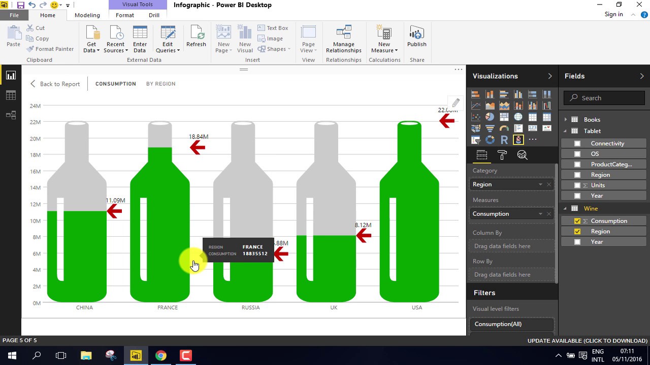 Power BI Infographics Designer - How to use Power BI infographics Quick and Easy!