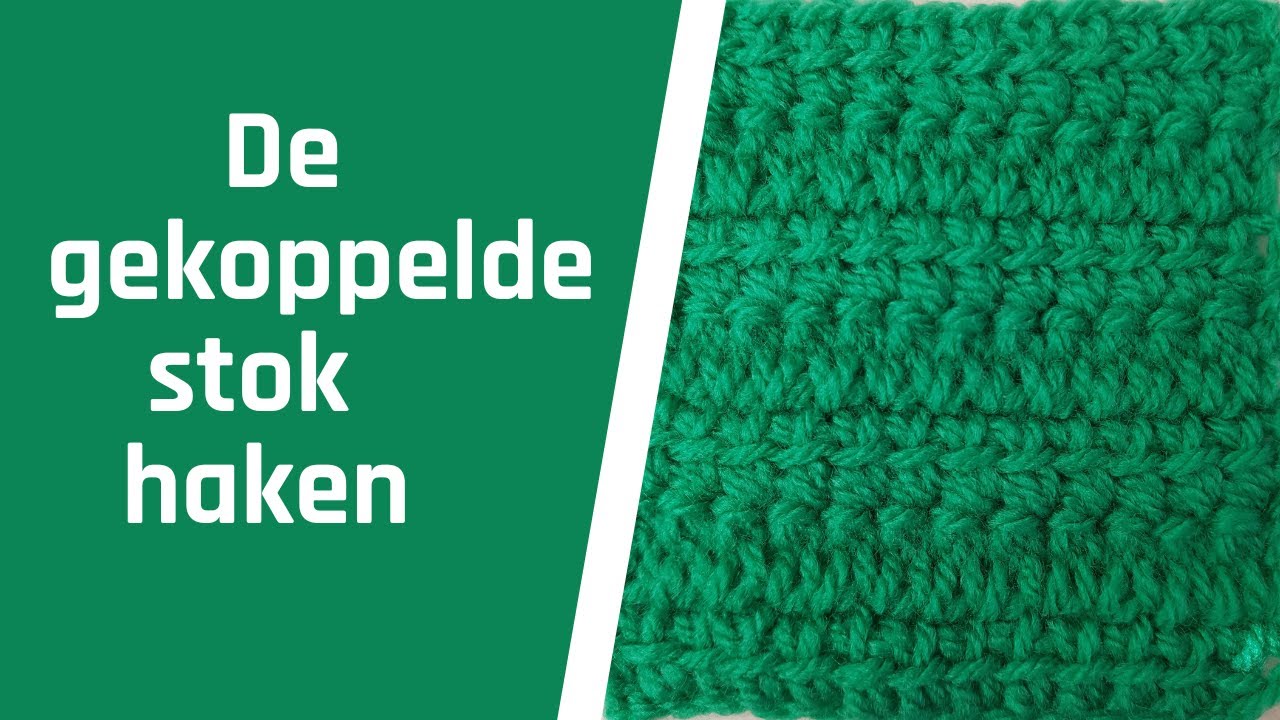 De gekoppelde stokjes haken