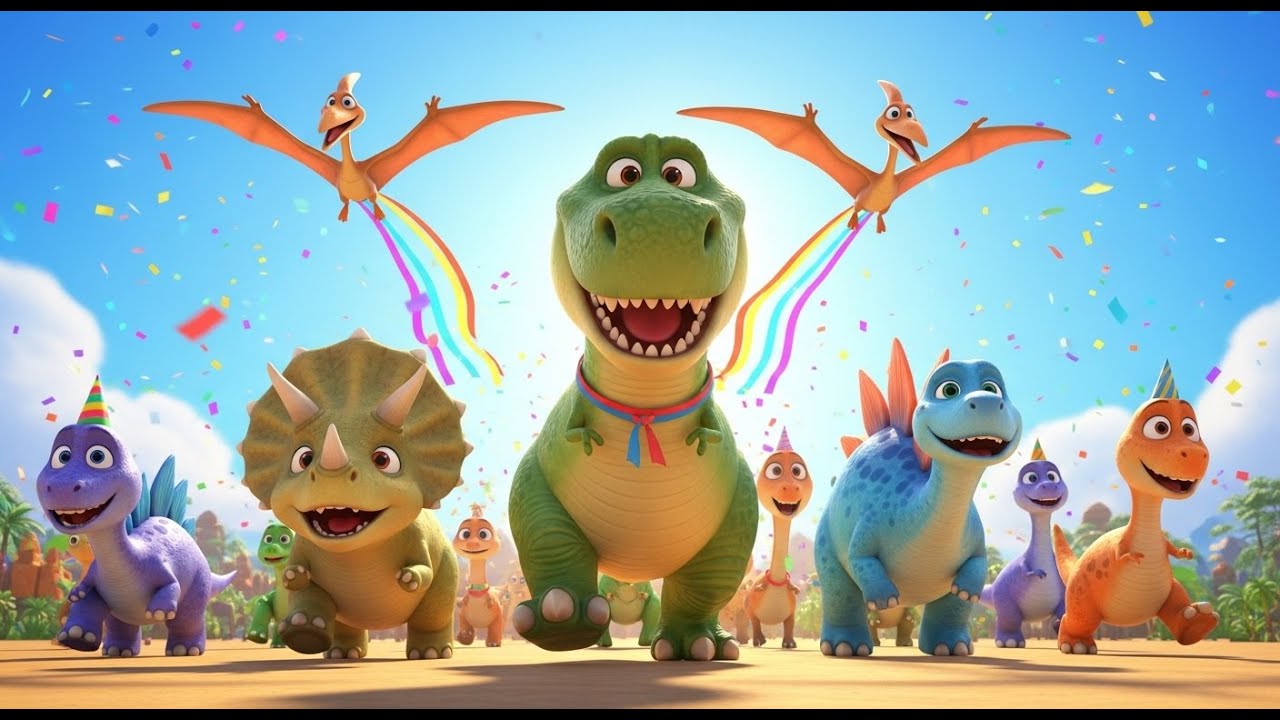Roaring Dino Rhymes & Playful Sing-Along Songs for Little Dinosaur Fans and Many More Fun Songs!
