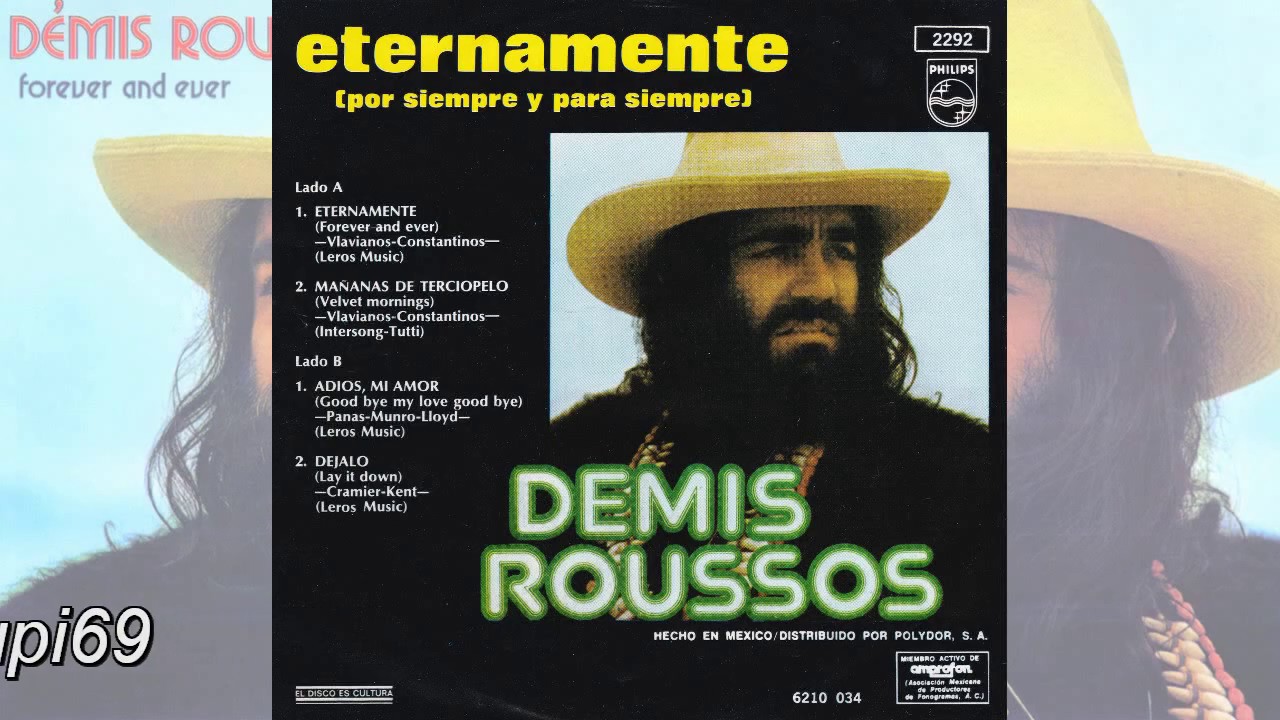 Demis Roussos - EP 2292 Eternamente (P) 1973