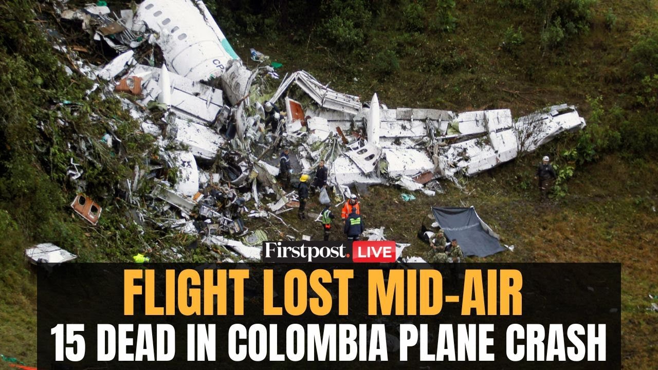 LIVE: Colombia Plane Crash Kills 15, Lawmaker Among Dead As Aircraft Vanishes Mid-Flight | Firspost