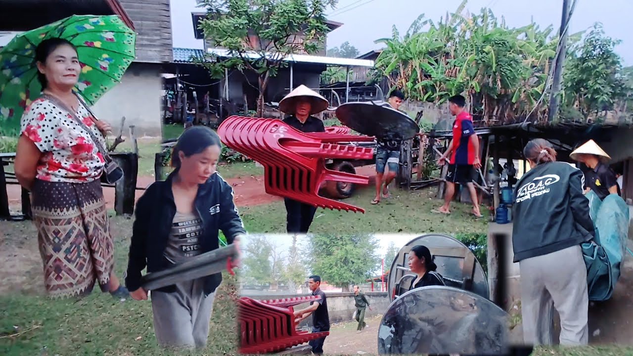 ส่งเต็นงานแต่งน้องมะนาวงานนี้ทุลักทุเลมากพร้อมกับ บรรยากาศฝนตกลิน 24 กุมภาพันธ์ ค.ศ. 2026