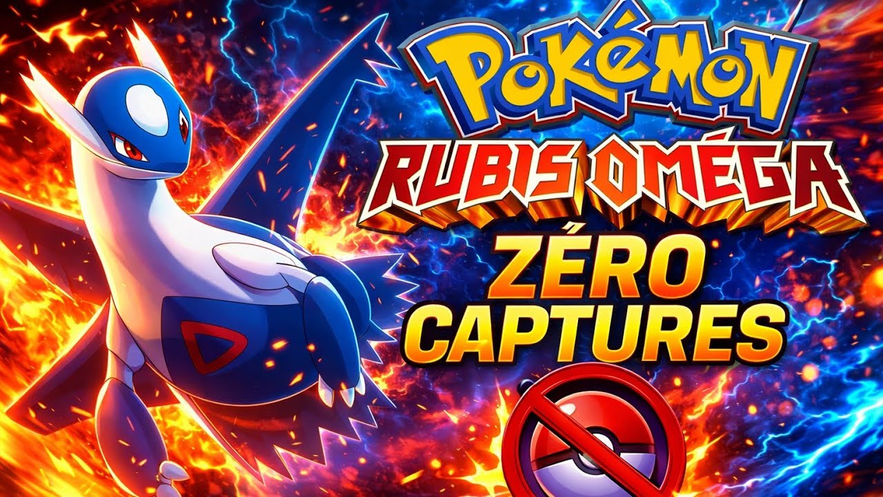 J'ai fini Pokémon RUBIS OMÉGA, mais SANS capturer de Pokémon !