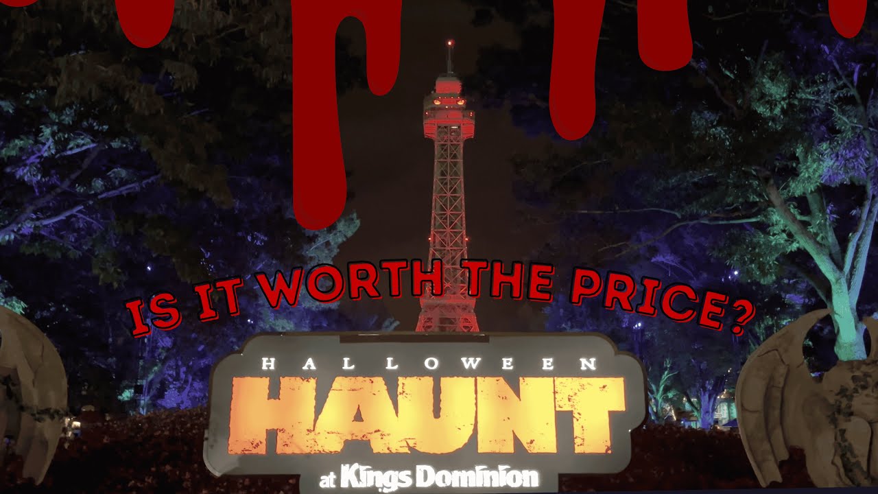 Is Kings Dominion Halloween Haunt Worth It? - Kings Dominion October 2025 Vlog