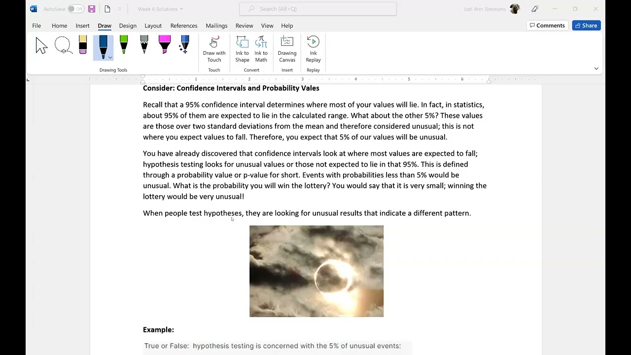 Significance in Statistics