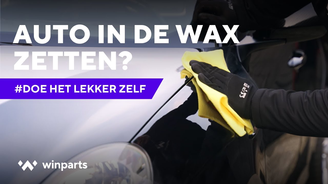 Auto waxen? Zo doe je dat zelf!