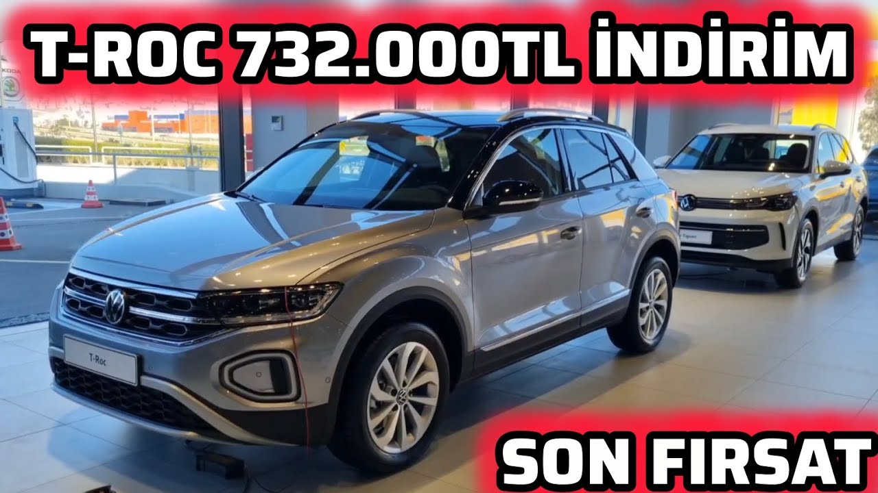 MART 2026 VOLKSWAGEN T-ROC BAYİ PAZARLIKLI İNDİRİMLİ FİYATLARI 
