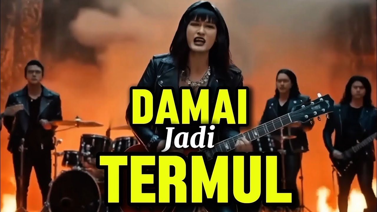 DAMAI Jadi TERMUL | Rock Metal | Musik AI | Gitaris Gadungan 