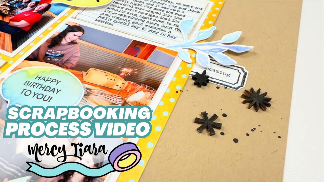 Scrapbooking Process: 20 Years (stashbusting!)
