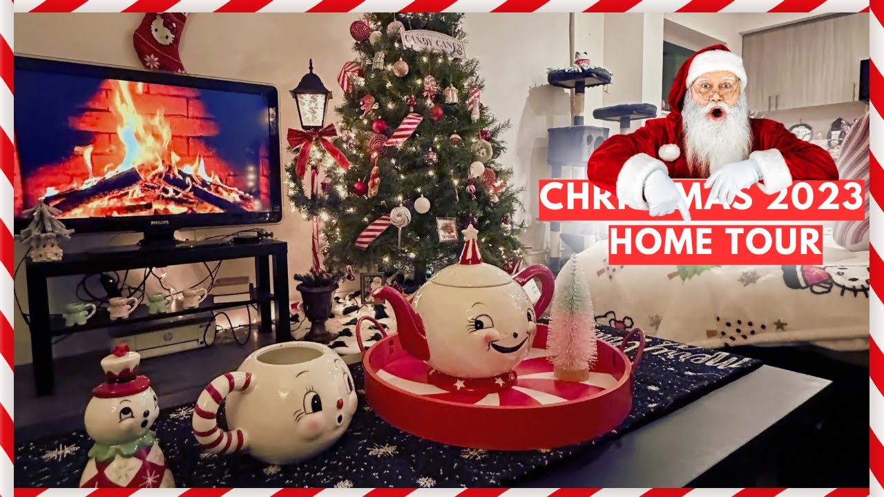 Christmas Home Tour 2023  * Classic Christmas * Cozy & Relaxing @SwaysDeals