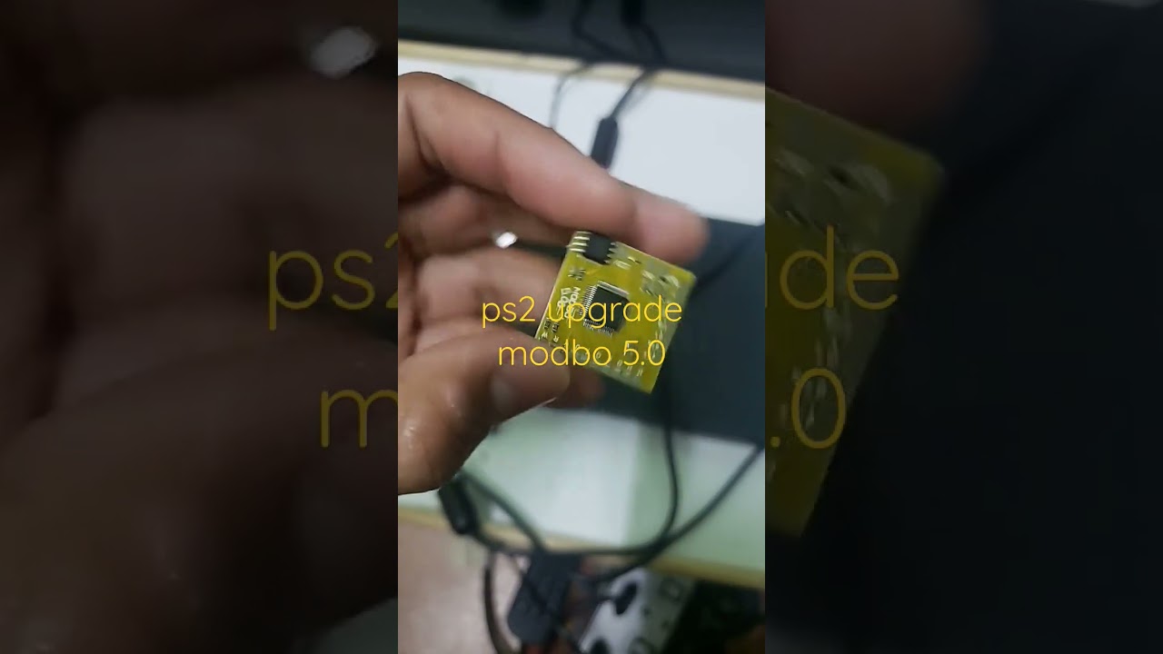 ps2 upgrade modbo 5.0 to play game from hdd. pendrive.disc